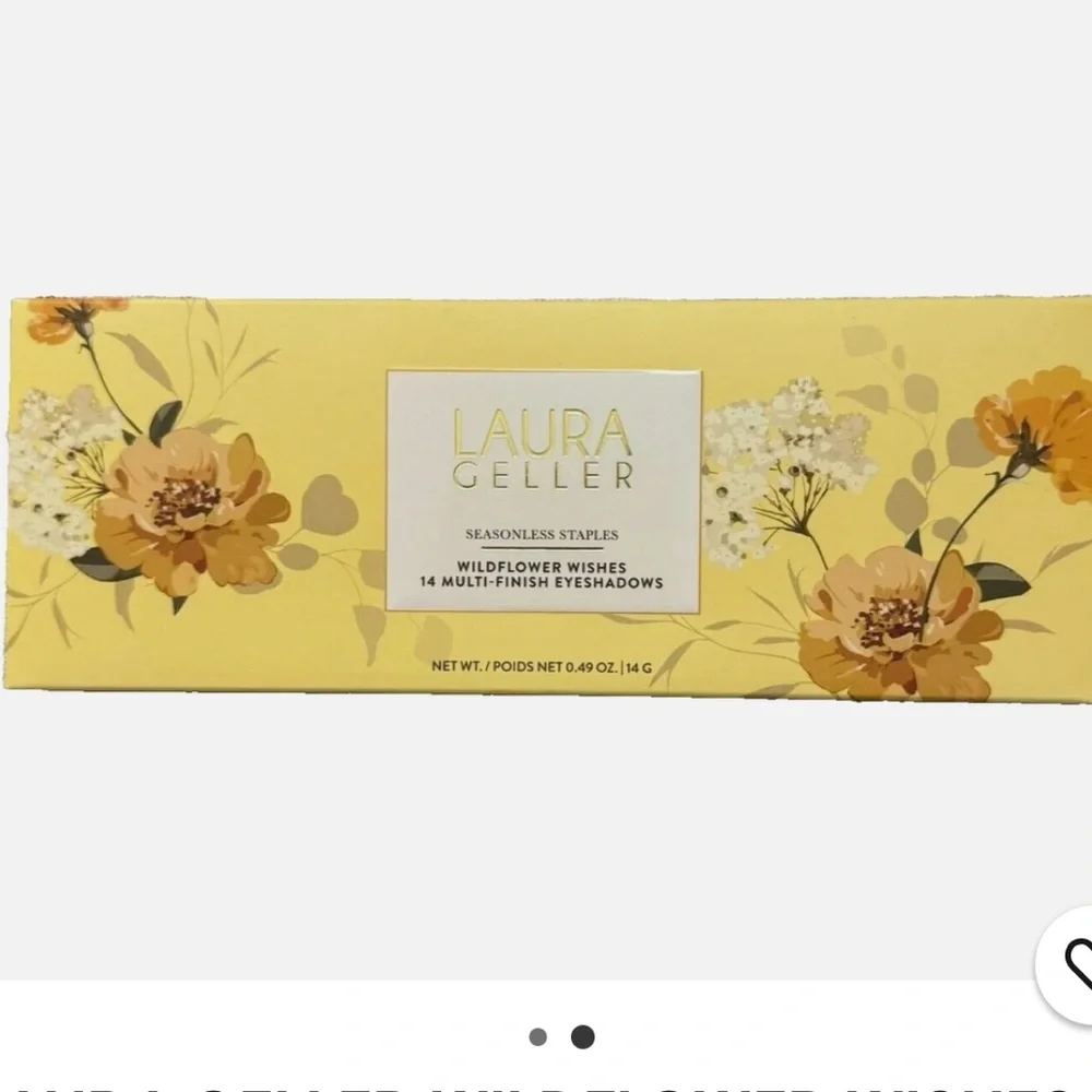 Laura Geller Wildflower Wishes Multi Finish Eyeshadows shimmering suede, velvety